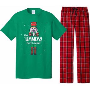 Handy Nutcracker Family Matching Funny Pajama Pajama Set