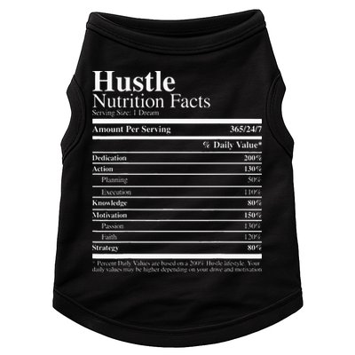 Hustle Nutrition Facts Hustle Hard Doggie Tank