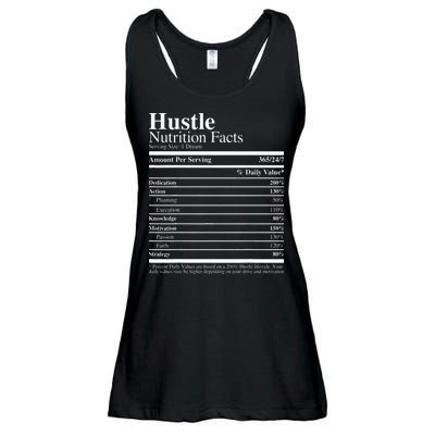 Hustle Nutrition Facts Hustle Hard Ladies Essential Flowy Tank