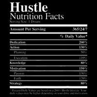 Hustle Nutrition Facts Hustle Hard 16 in Basic Backpack