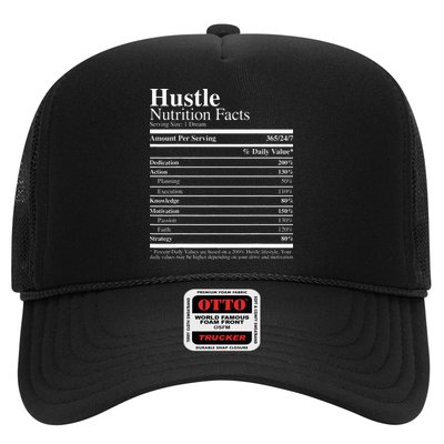 Hustle Nutrition Facts Hustle Hard Trucker Hat