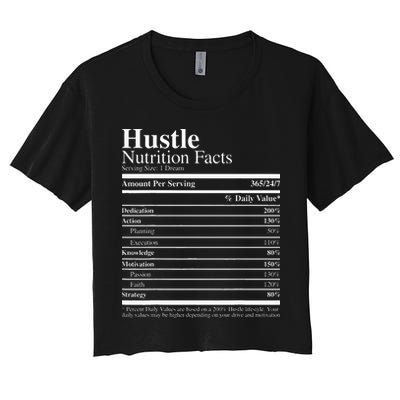 Hustle Nutrition Facts Hustle Hard Crop Top