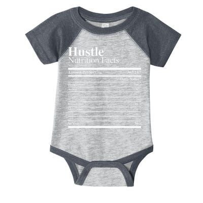 Hustle Nutrition Facts Hustle Hard Infant Baby Jersey Bodysuit