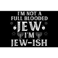 Hanukkah Not Full Blooded Jew Jewish Chanukah Bumper Sticker