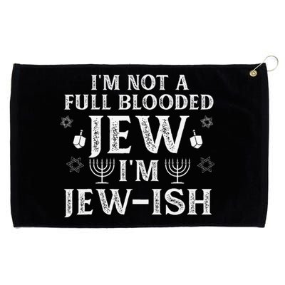 Hanukkah Not Full Blooded Jew Jewish Chanukah Grommeted Golf Towel