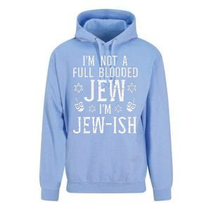 Hanukkah Not Full Blooded Jew Jewish Chanukah  Unisex Surf Hoodie