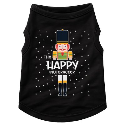 Happy Nutcracker Family Matching Funny Pajama Doggie Tank