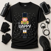 Happy Nutcracker Family Matching Funny Pajama Performance Shirt