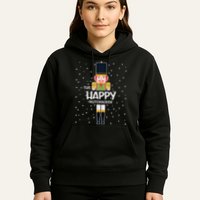Happy Nutcracker Family Matching Funny Pajama Hoodie