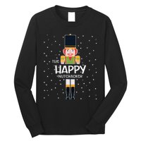 Happy Nutcracker Family Matching Funny Pajama Long Sleeve Shirt