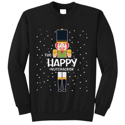 Happy Nutcracker Family Matching Funny Pajama Sweatshirt