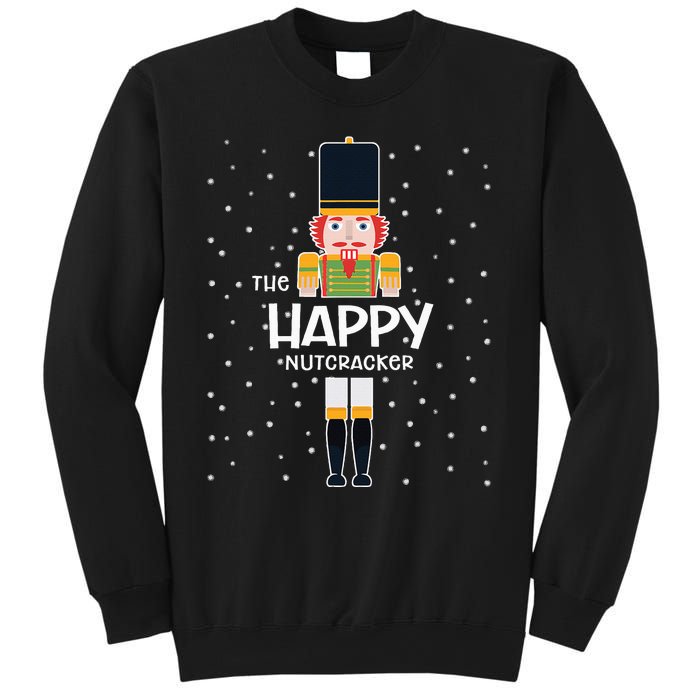 Happy Nutcracker Family Matching Funny Pajama Sweatshirt