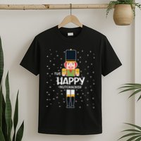 Happy Nutcracker Family Matching Funny Pajama T-Shirt