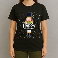 Happy Nutcracker Family Matching Funny Pajama T-Shirt