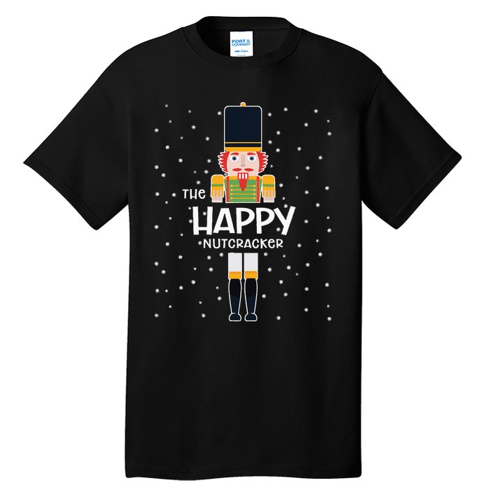 Happy Nutcracker Family Matching Funny Pajama Tall T-Shirt