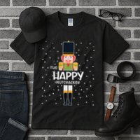 Happy Nutcracker Family Matching Funny Pajama Tall T-Shirt