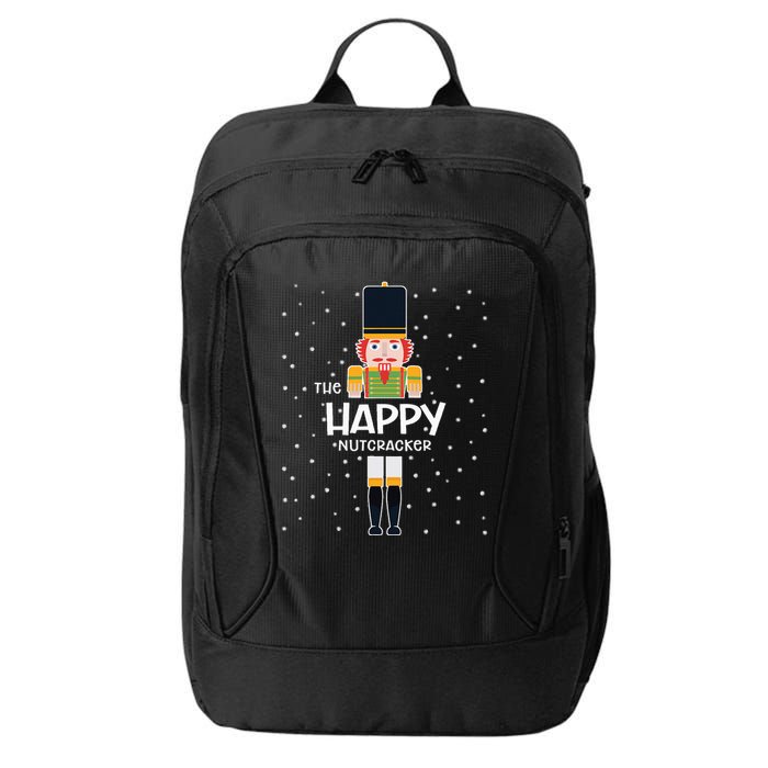 Happy Nutcracker Family Matching Funny Pajama City Backpack