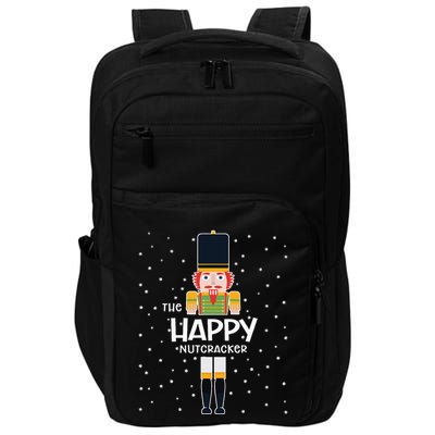 Happy Nutcracker Family Matching Funny Pajama Impact Tech Backpack