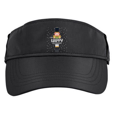 Happy Nutcracker Family Matching Funny Pajama Adult Drive Performance Visor