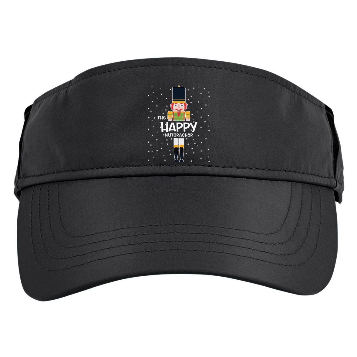 Happy Nutcracker Family Matching Funny Pajama Adult Drive Performance Visor