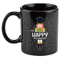 Happy Nutcracker Family Matching Funny Pajama 11oz C Handle Ceramic Mug