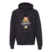 Happy Nutcracker Family Matching Funny Pajama Premium Hoodie