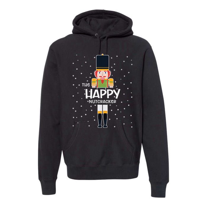 Happy Nutcracker Family Matching Funny Pajama Premium Hoodie