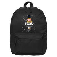 Happy Nutcracker Family Matching Funny Pajama 16 in Basic Backpack