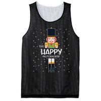 Happy Nutcracker Family Matching Funny Pajama Mesh Reversible Basketball Jersey Tank