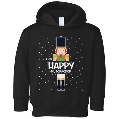 Happy Nutcracker Family Matching Funny Pajama Toddler Hoodie