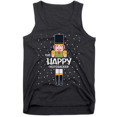 Happy Nutcracker Family Matching Funny Pajama Tank Top