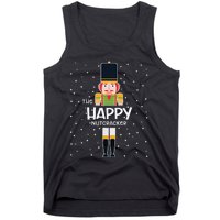 Happy Nutcracker Family Matching Funny Pajama Tank Top