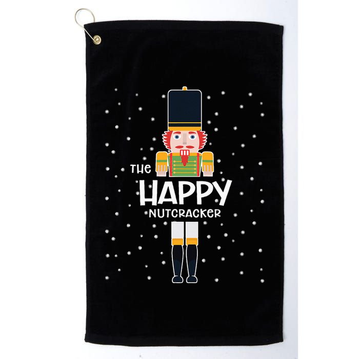 Happy Nutcracker Family Matching Funny Pajama Golf Towel