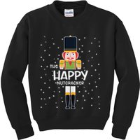Happy Nutcracker Family Matching Funny Pajama Kids Sweatshirt