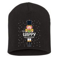 Happy Nutcracker Family Matching Funny Pajama Short Acrylic Beanie