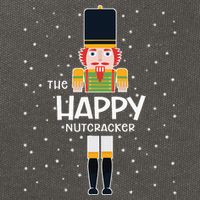 Happy Nutcracker Family Matching Funny Pajama Cotton Canvas Backpack