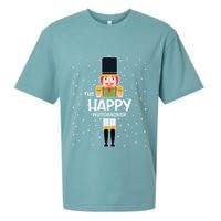 Happy Nutcracker Family Matching Funny Pajama Sueded Cloud Jersey T-Shirt