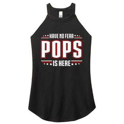 Have No Fear Pops Is Here Women's Perfect Tri Rocker Tank