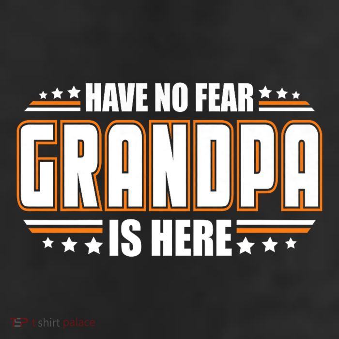 Have No Fear Grandpa Is Here 7 Panel Mesh Trucker Snapback Hat