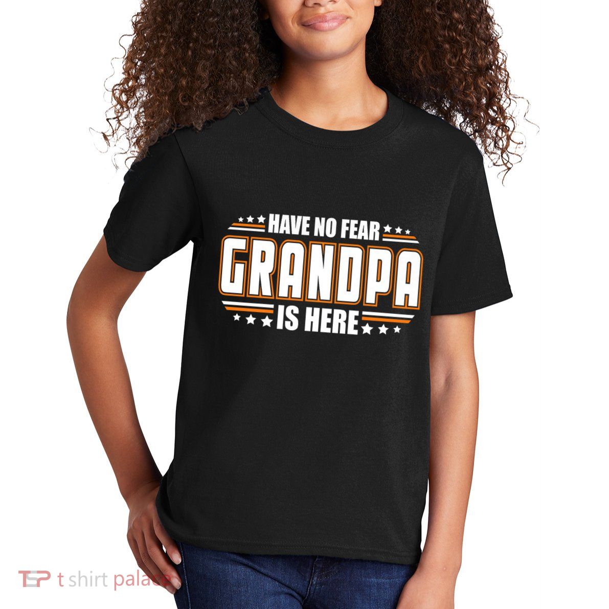 Have No Fear Grandpa Is Here Kids T-Shirt