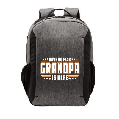Have No Fear Grandpa Is Here Vector Backpack