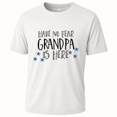 Have No Fear Grandpa Is Here Performance Shirt