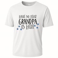 Have No Fear Grandpa Is Here Cooling Performance Crew T-Shirt