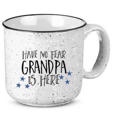 Have No Fear Grandpa Is Here 15oz Campfire Ceramic Mug