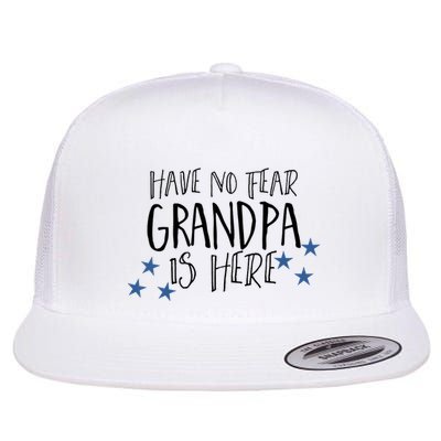 Have No Fear Grandpa Is Here Flatbill Hat