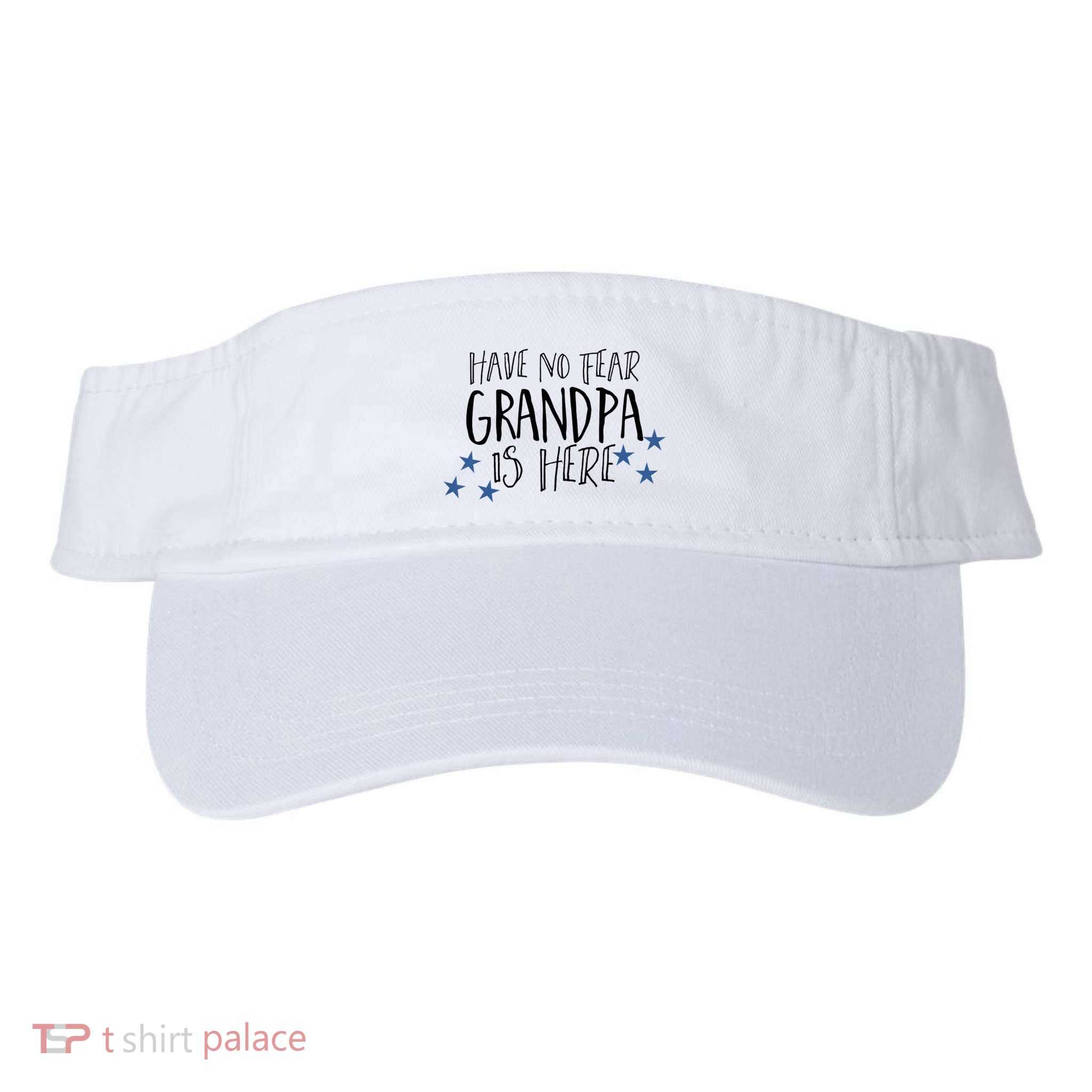 Have No Fear Grandpa Is Here Visor