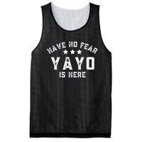 Have No Fear Yayo Is Here Mesh Reversible Basketball Jersey Tank