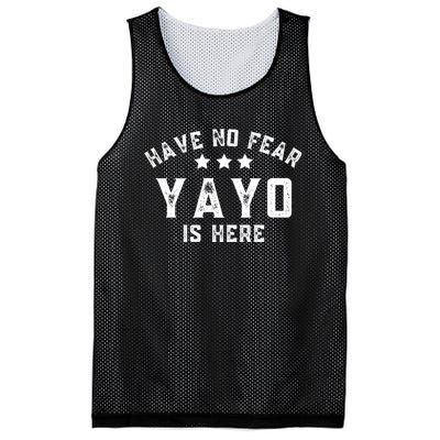 Have No Fear Yayo Is Here Mesh Reversible Basketball Jersey Tank