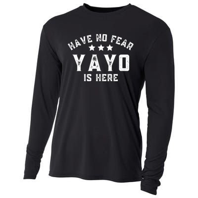 Have No Fear Yayo Is Here Cooling Performance Long Sleeve Crew