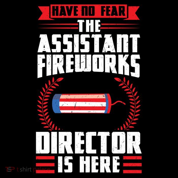 Have No Fear The Assistant Fireworks Director Firework Usa Funny Gift Impact Tech Backpack